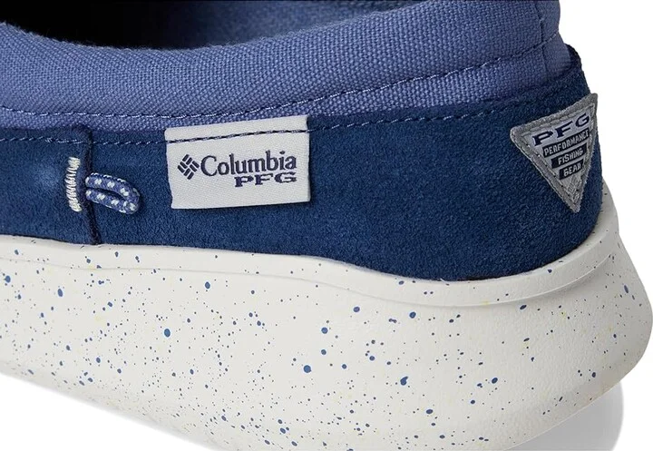 Columbia Boatsidetm PFG Men's Shoes Bluebell/Lemon Wash : 12 D - Medium, Canvas/Suede - Image 7
