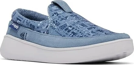 Columbia Boatsidetm PFG Men's Shoes Mountain/Collegiate Navy : 10 D - Medium, Canvas/Suede