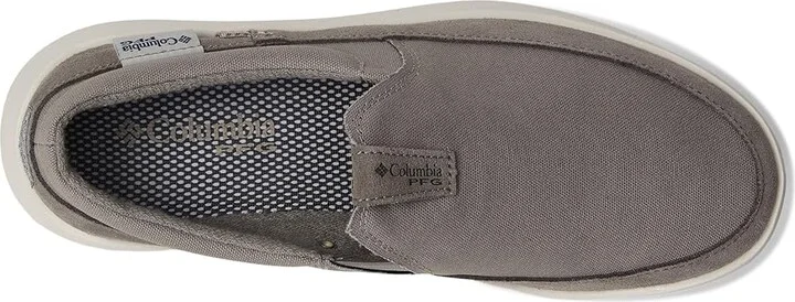 Columbia Boatsidetm PFG Men's Shoes Ti Titanium/Ancient Fossil : 11 EE - Wide, Canvas/Suede - Image 2