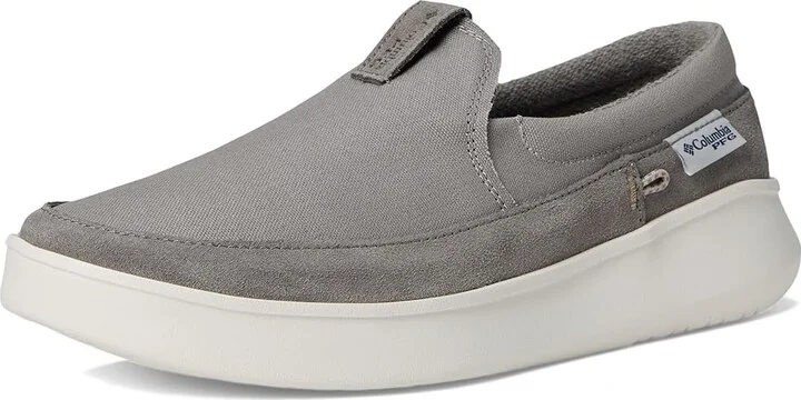 Columbia Boatsidetm PFG Men's Shoes Ti Titanium/Ancient Fossil : 11 EE - Wide, Canvas/Suede - Image 5