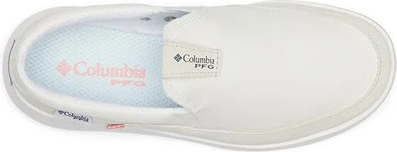Columbia Boatsidetm PFG Women's Shoes Sea Salt/Icy Morn : 10 B - Medium, Canvas/Suede - Image 2