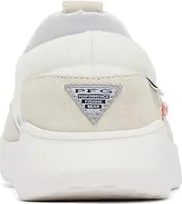 Columbia Boatsidetm PFG Women's Shoes Sea Salt/Icy Morn : 10 B - Medium, Canvas/Suede - Image 4