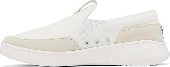 Columbia Boatsidetm PFG Women's Shoes Sea Salt/Icy Morn : 10 B - Medium, Canvas/Suede - Image 6