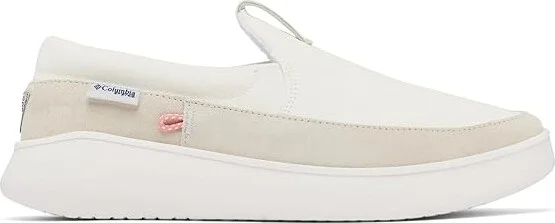 Columbia Boatsidetm PFG Women's Shoes Sea Salt/Icy Morn : 10 B - Medium, Canvas/Suede - Image 7