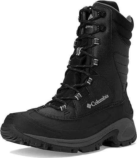 Columbia Bugaboot III XTM Men's Shoes Black/Columbia Grey 1 : 11 D - Medium, Leather - Image 5