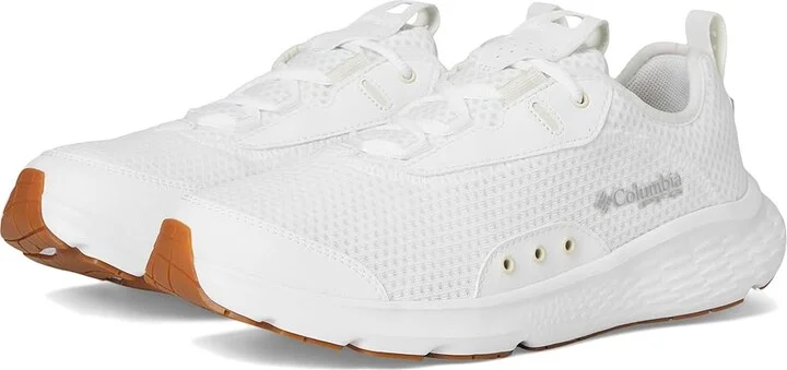 Columbia Castbacktm PFG Men's Shoes White/Stone : 13 D - Medium, Synthetic