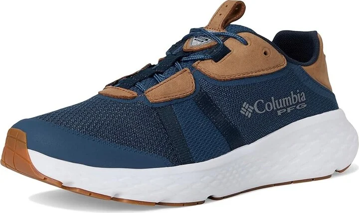 Columbia Castbacktm TC PFGtm Men's Shoes Carbon/Collegiate Navy : 10 D - Medium, Synthetic - Image 5