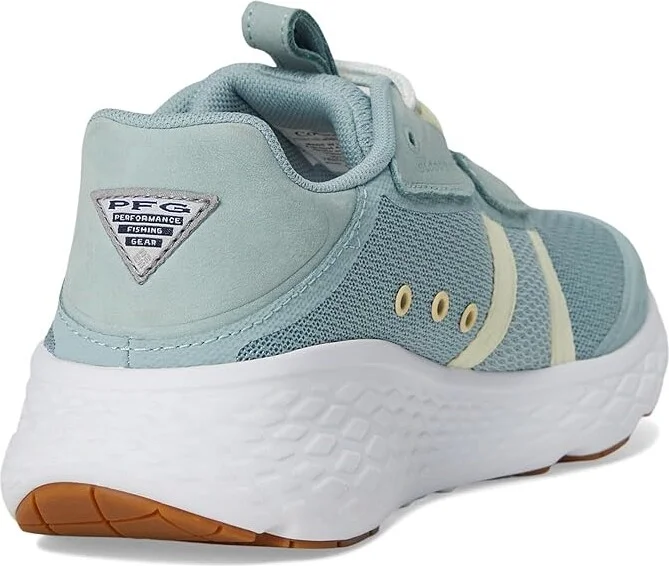 Columbia Castbacktm TC PFGtm Women's Shoes Crushed Blue/Lemon Wash : 6.5 B - Medium, Synthetic - Image 4