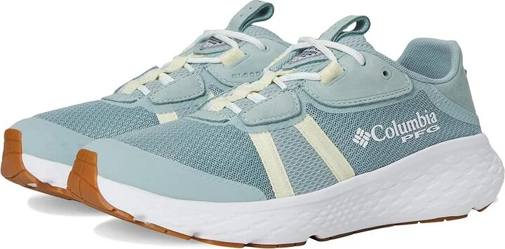 Columbia Castbacktm TC PFGtm Women's Shoes Crushed Blue/Lemon Wash : 6.5 B - Medium, Synthetic