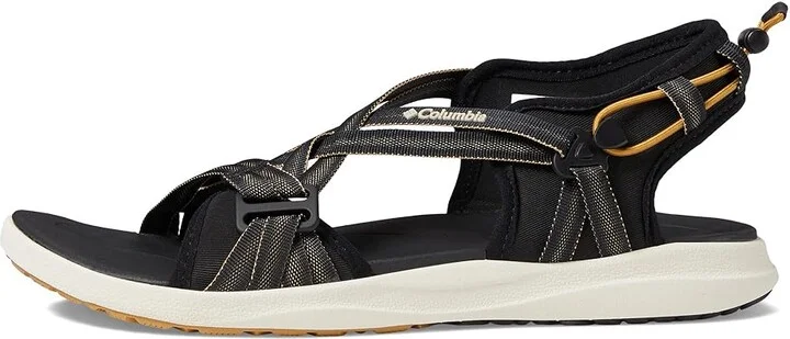 Columbia Columbiatm Sandal Women's Shoes Black/Dark Stone : 5 B - Medium - Image 5