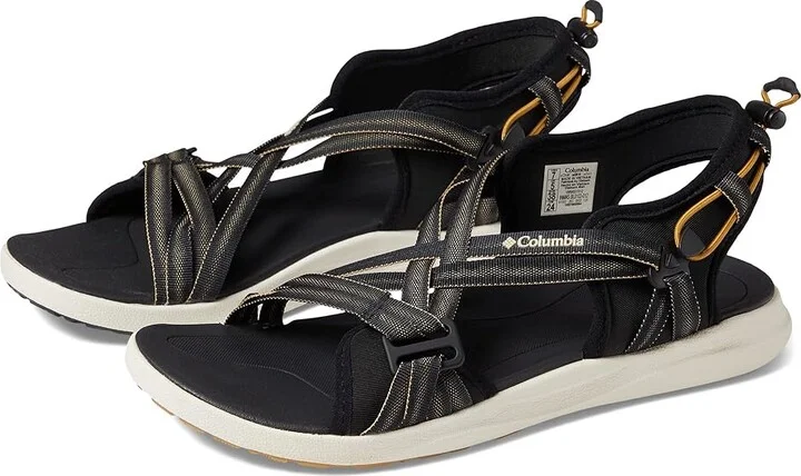 Columbia Columbiatm Sandal Women's Shoes Black/Dark Stone : 5 B - Medium
