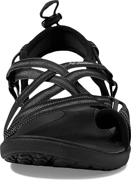 Columbia Columbiatm Sandal Women's Shoes Black/Ti Grey Steel : 5 B - Medium, Synthetic - Image 2
