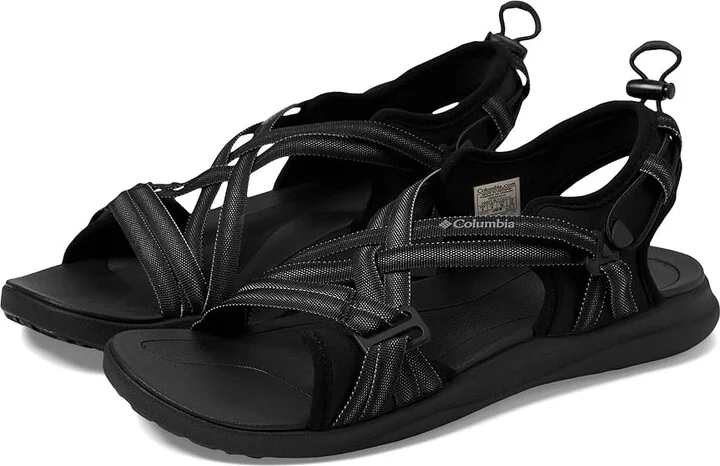 Columbia Columbiatm Sandal Women's Shoes Black/Ti Grey Steel : 5 B - Medium, Synthetic