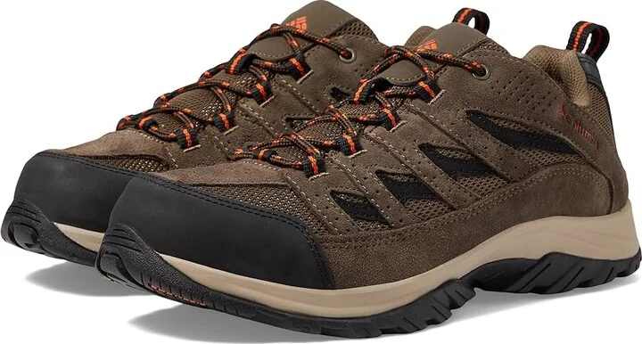 Columbia Crestwood Men's Shoes Camo Brown/Heatwave : 16 D - Medium, Synthetic/Textile