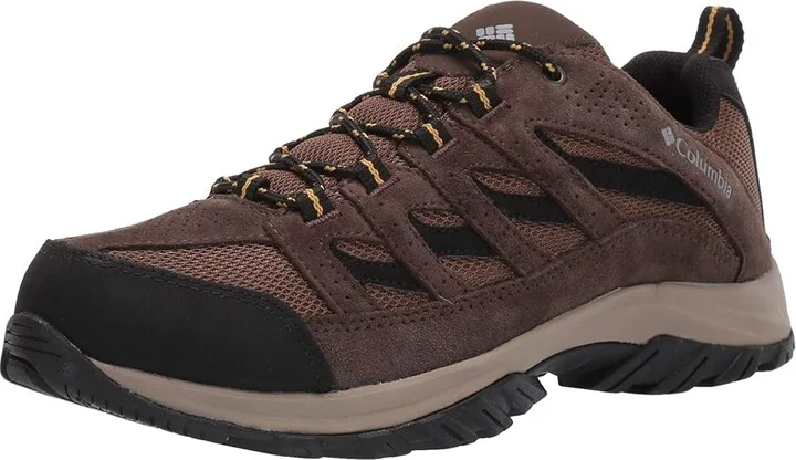 Columbia Crestwood Men's Shoes Dark Brown/Baker : 11 D - Medium, Synthetic/Textile - Image 2