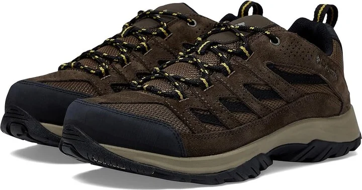 Columbia Crestwood Men's Shoes Dark Brown/Baker : 11 D - Medium, Synthetic/Textile