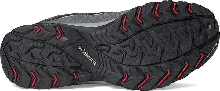 Columbia Crestwood Men's Shoes Dark Grey/Mountain Red : 15 D - Medium, Synthetic/Textile - Image 3