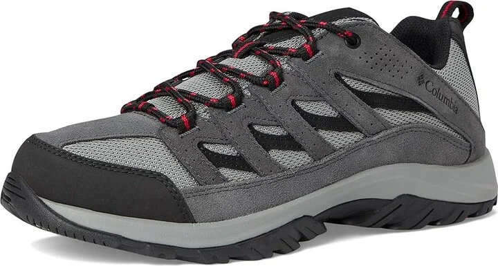 Columbia Crestwood Men's Shoes Dark Grey/Mountain Red : 15 D - Medium, Synthetic/Textile - Image 5