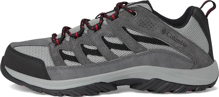 Columbia Crestwood Men's Shoes Dark Grey/Mountain Red : 15 D - Medium, Synthetic/Textile - Image 6