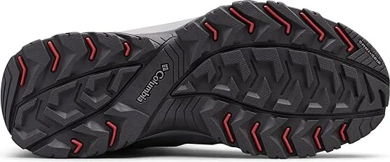 Columbia Crestwood Mid Waterproof Women's Shoes Graphite/Daredevil : 12 B - Medium, Synthetic/Textile - Image 3