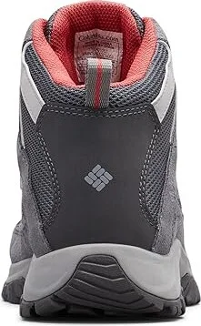 Columbia Crestwood Mid Waterproof Women's Shoes Graphite/Daredevil : 12 B - Medium, Synthetic/Textile - Image 4