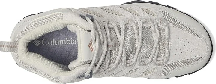 Columbia Crestwood Mid Waterproof Women's Shoes Moonstone/Soft Taupe : 8.5 D - Wide, Synthetic/Textile - Image 2
