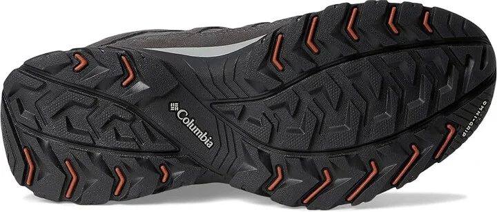 Columbia Crestwood Waterproof Men's Shoes Graphite/Dark Adobe 1 : 11.5 D - Medium, Suede/Textile - Image 3