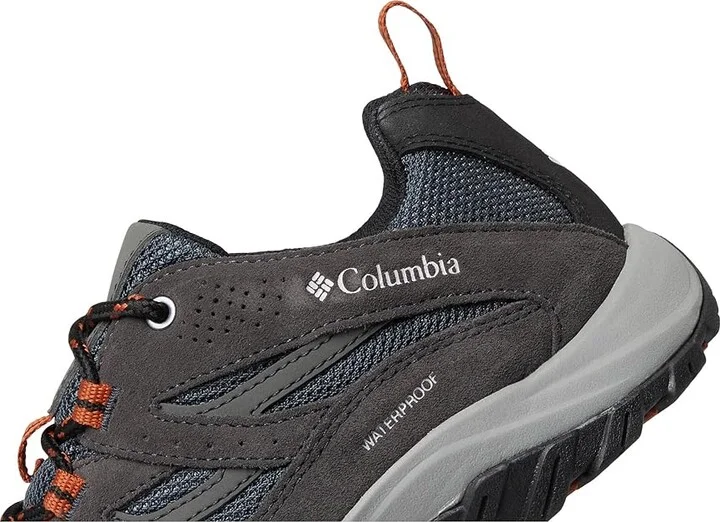 Columbia Crestwood Waterproof Men's Shoes Graphite/Dark Adobe 1 : 11.5 D - Medium, Suede/Textile - Image 7