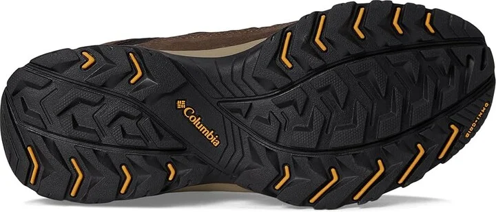 Columbia Crestwood Waterproof Men's Shoes Mud/Squash 1 : 11 D - Medium, Suede/Textile - Image 3