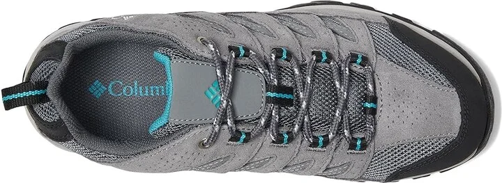 Columbia Crestwood Women's Shoes Graphite/Pacific Rim : 10 B - Medium, Suede/Textile - Image 3