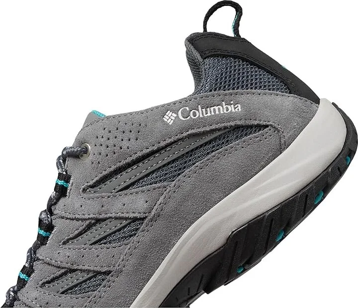 Columbia Crestwood Women's Shoes Graphite/Pacific Rim : 10 B - Medium, Suede/Textile - Image 5