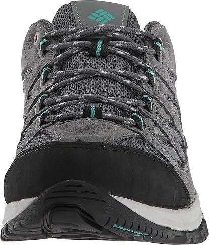 Columbia Crestwood Women's Shoes Graphite/Pacific Rim : 10 B - Medium, Suede/Textile - Image 6