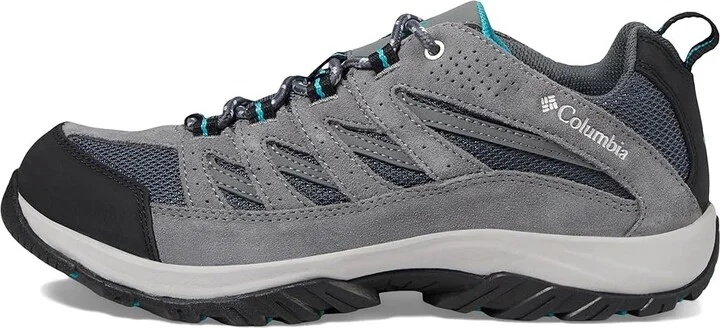 Columbia Crestwood Women's Shoes Graphite/Pacific Rim : 10 B - Medium, Suede/Textile - Image 7
