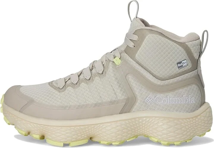 Columbia Escape Thrive Titanium Mid Outdry Women's Climbing Shoes Cloud Grey/Citron Haze : 12 B - Medium, Canvas - Image 6
