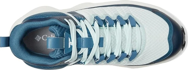 Columbia Escape Thrive Titanium Mid Outdry Women's Climbing Shoes Cloud Grey/Citron Haze : 12 B - Medium, Canvas - Image 8