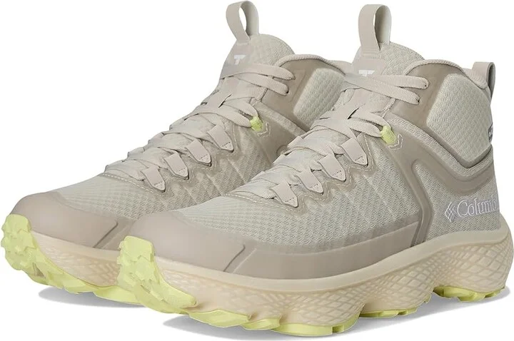 Columbia Escape Thrive Titanium Mid Outdry Women's Climbing Shoes Cloud Grey/Citron Haze : 12 B - Medium, Canvas