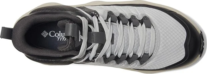 Columbia Escape Thrive Titanium Mid Outdry Women's Climbing Shoes Grey Ice/Dark Grey : 6 B - Medium, Canvas - Image 2