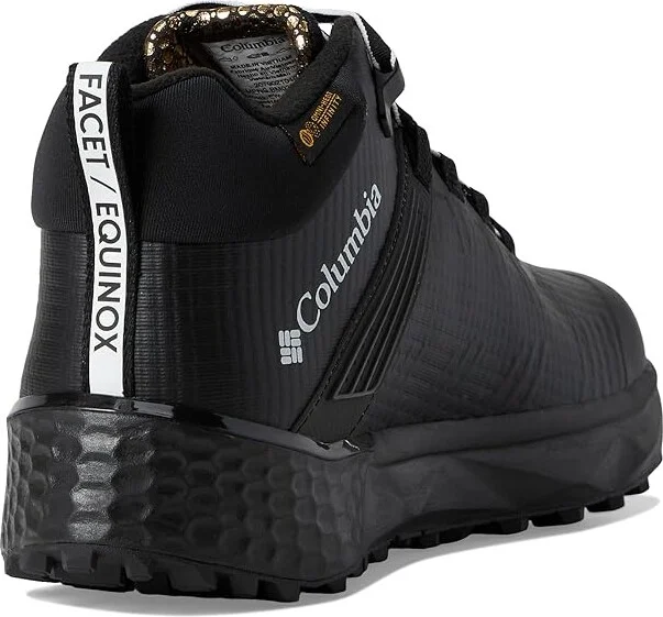 Columbia Facet 75 Equinox Men's Shoes Black/White : 11 D - Medium, Rubber - Image 4