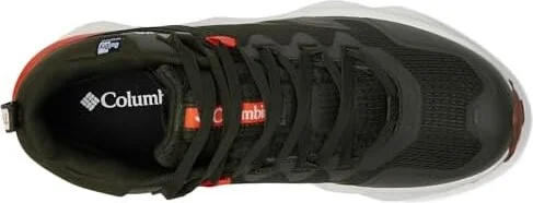 Columbia Facet 75 Mid Outdry Men's Climbing Shoes Greenscape/Red Quartz : 8 D - Medium, Canvas - Image 2