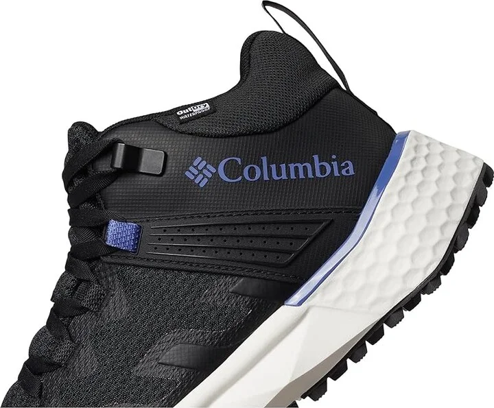 Columbia Facet 75 Mid Outdry Women's Climbing Shoes Black/African Violet : 7 B - Medium, Leather - Image 7