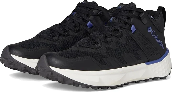 Columbia Facet 75 Mid Outdry Women's Climbing Shoes Black/African Violet : 7 B - Medium, Leather