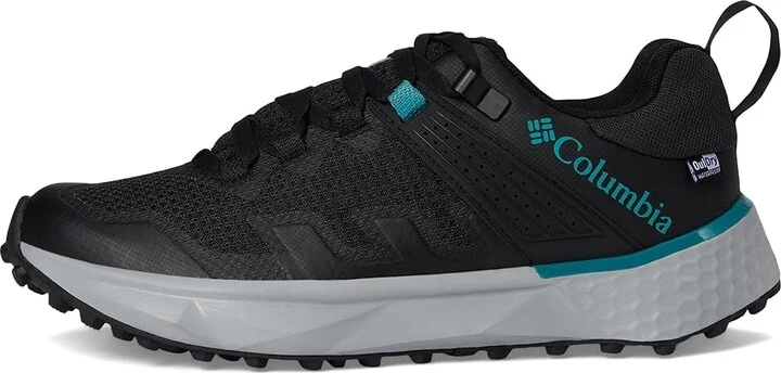 Columbia Facet 75 Outdry Women's Climbing Shoes Black/Teal : 10 B - Medium, Canvas - Image 6