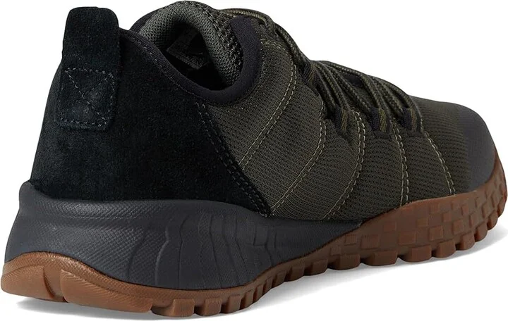 Columbia Fairbanks Low Men's Climbing Shoes Deep Olive/Desert Sun : 15 D - Medium, Rubber/Suede - Image 4
