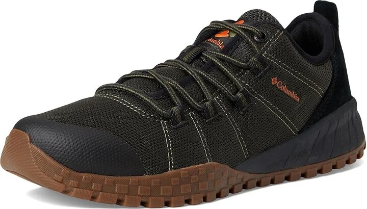 Columbia Fairbanks Low Men's Climbing Shoes Deep Olive/Desert Sun : 15 D - Medium, Rubber/Suede - Image 5
