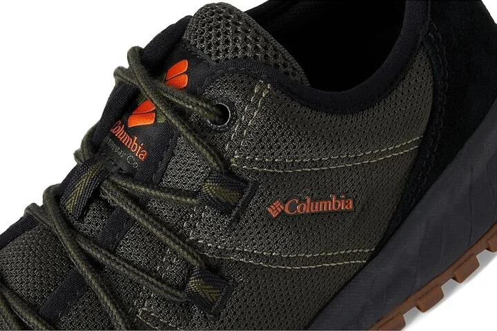 Columbia Fairbanks Low Men's Climbing Shoes Deep Olive/Desert Sun : 15 D - Medium, Rubber/Suede - Image 7
