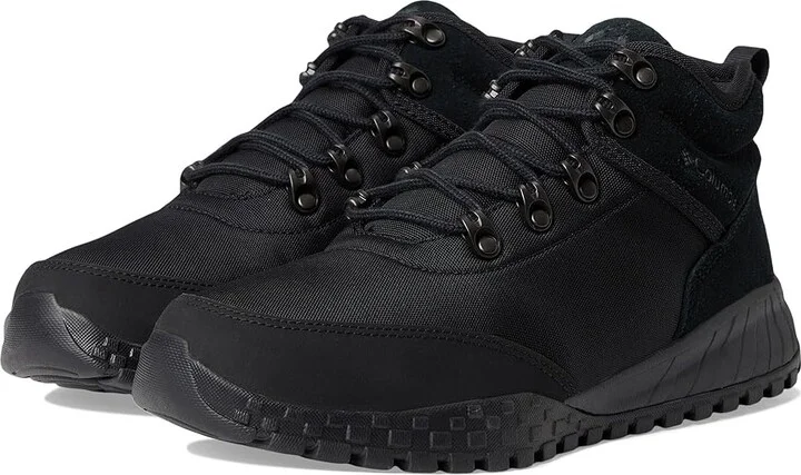 Columbia Fairbanks Mid Men's Climbing Shoes Black/Shark : 11.5 D - Medium, Suede/Textile