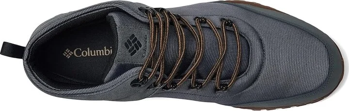 Columbia Fairbanks Mid Men's Climbing Shoes Graphite/Delta : 13 D - Medium, Suede/Textile - Image 2