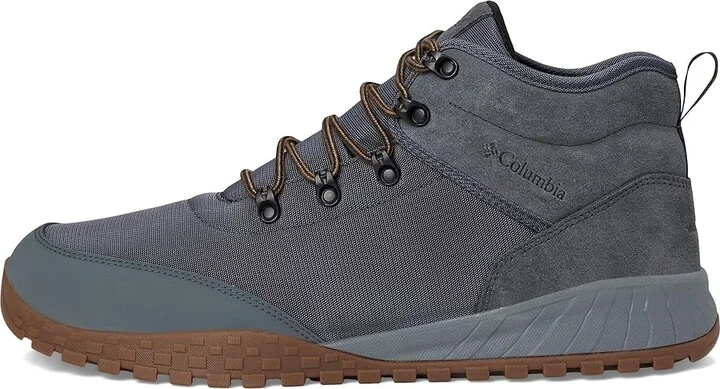 Columbia Fairbanks Mid Men's Climbing Shoes Graphite/Delta : 13 D - Medium, Suede/Textile - Image 6