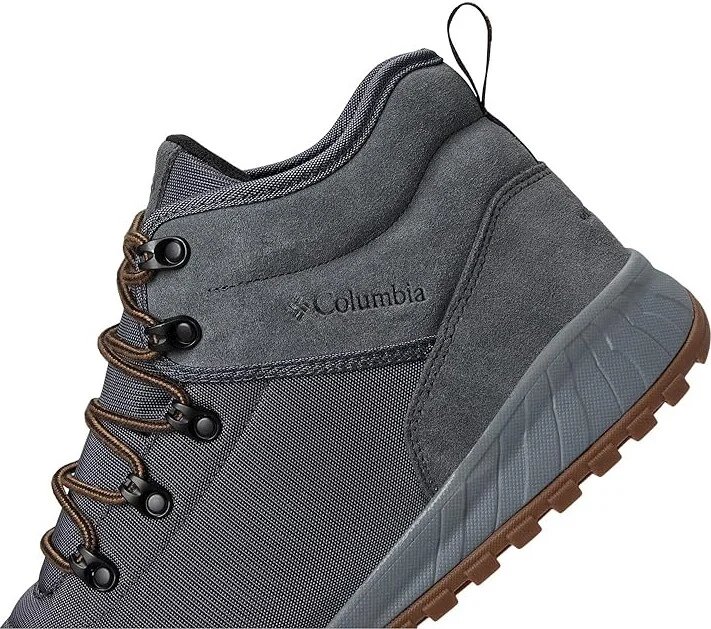 Columbia Fairbanks Mid Men's Climbing Shoes Graphite/Delta : 13 D - Medium, Suede/Textile - Image 7