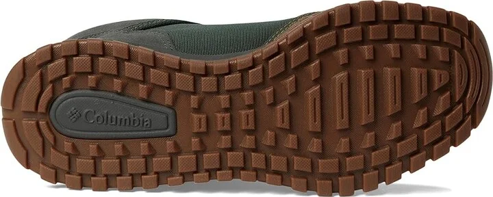 Columbia Fairbanks Mid Men's Climbing Shoes Gravel/Dark Moss : 8.5 D - Medium, Suede/Textile - Image 3